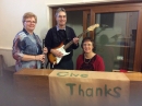 Chapel Anniversary - Jane, David and Sue provided the music